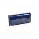Женский лаковый кошелек Gold W0807 dark-blue