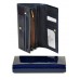 Женский лаковый кошелек Gold W0807 dark-blue