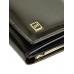 Женский лаковый кошелек Bretton W1 black