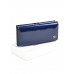 Женский лаковый кошелек Bretton W1 dark-blue