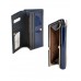 Женский лаковый кошелек Bretton W1 dark-blue