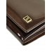 Женский лаковый кошелек Bretton W1 dark-coffee