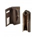 Женский лаковый кошелек Bretton W1 dark-coffee
