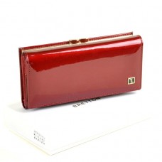 Женский лаковый кошелек Bretton W1 red