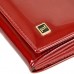 Женский лаковый кошелек Bretton W1 red