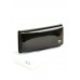 Женский лаковый кошелек Gold W0807 black
