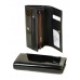 Женский лаковый кошелек Gold W0807 black