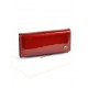 Женский лаковый кошелек Gold W0807 red
