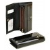 Женский лаковый кошелек Gold W501 black