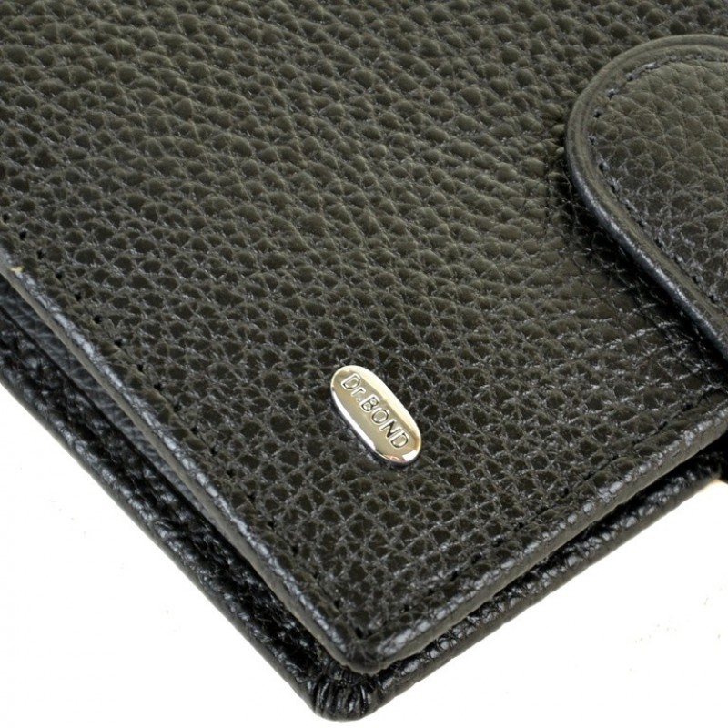 Мужской кошелек из натуральной кожи M33 black