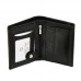 Мужской кожаный кошелек Softina MS-30 black