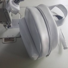 Белый рюкзак ручной работы PP-01-2