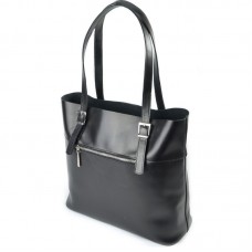 Женская сумка из натуральной кожи М163 black