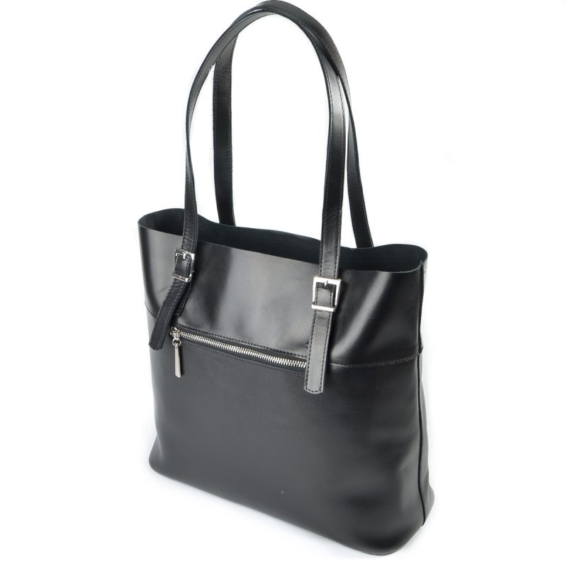 Женская сумка из натуральной кожи М163 black