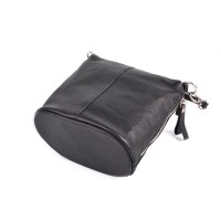Женская кожаная сумка через плечо М 246 black