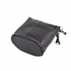 Женская кожаная сумка через плечо М 246 black