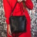 Женская кожаная сумка через плечо М 246 black