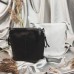 Женская кожаная сумка через плечо М 246 white