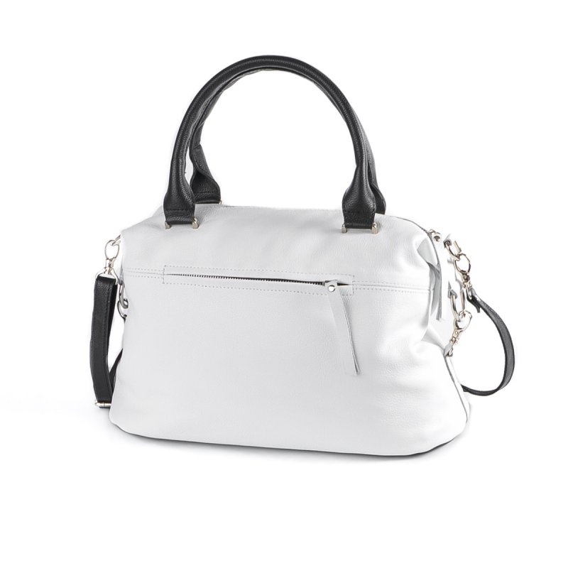 Женская сумка из натуральной кожи М240 white