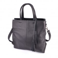Женская кожаная сумка М243 black
