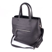 Женская кожаная сумка М243 black
