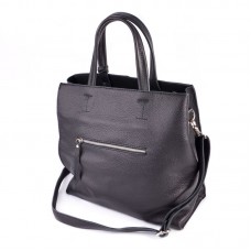 Женская кожаная сумка М243 black