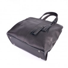 Женская кожаная сумка М243 black