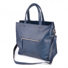 Женская кожаная сумка М243 blue