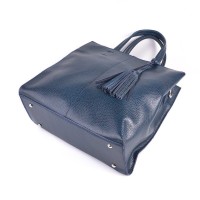 Женская кожаная сумка М243 blue