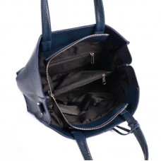 Женская кожаная сумка М243 blue