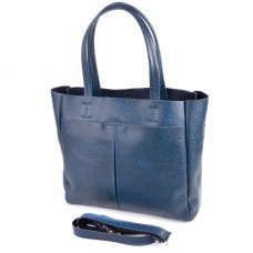Женская сумка из натуральной кожи М244 blue