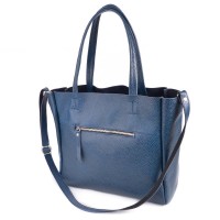 Женская сумка из натуральной кожи М244 blue