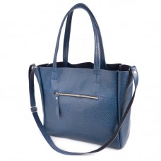 Женская сумка из натуральной кожи М244 blue