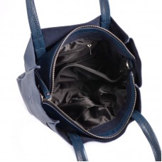 Женская сумка из натуральной кожи М244 blue