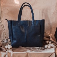 Женская сумка из натуральной кожи М244 blue