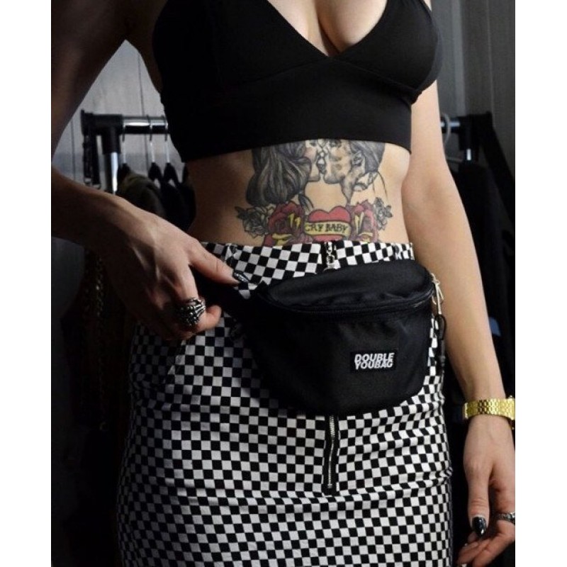 Поясная сумка DoubleYouBag BLACK HIPBAG (SMALL)