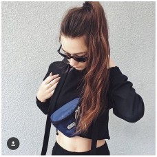 Поясная сумка DoubleYouBag DARK BLUE HIPBAG (SMALL)