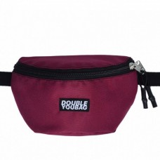 Поясная сумка DoubleYouBag BURGUNDY HIPBAG (SMALL)